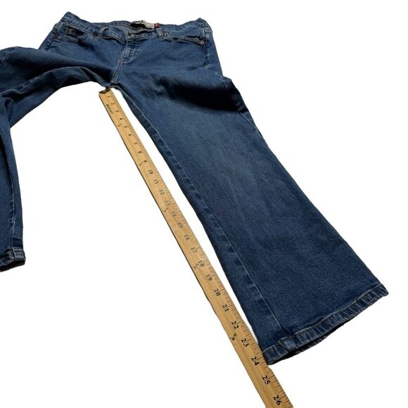 Vintage Roxy Jeans Blue Low Rise Junior Sz 7 - Picture 7 of 12